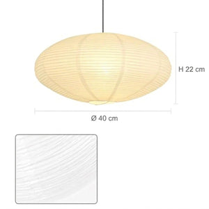 Dimensions de l'abat-jour : Ø 40 cm × H 22 cm