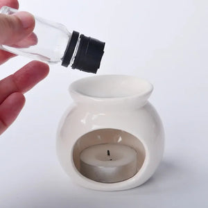 Brûle-parfum céramique dimensions 6,2 x 7 cm
