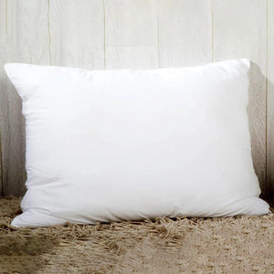 Housse de coussin blanche unie avant personnalisation