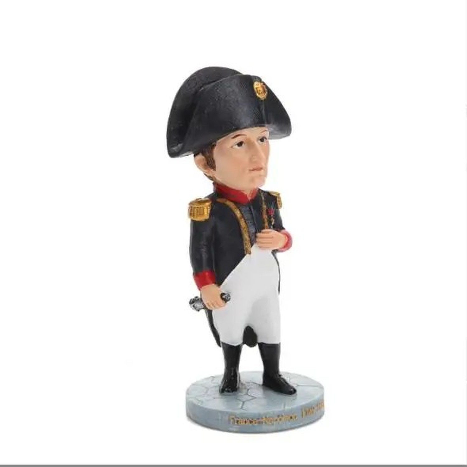 Statue Napoléon en résine vue de trois quarts gauche
