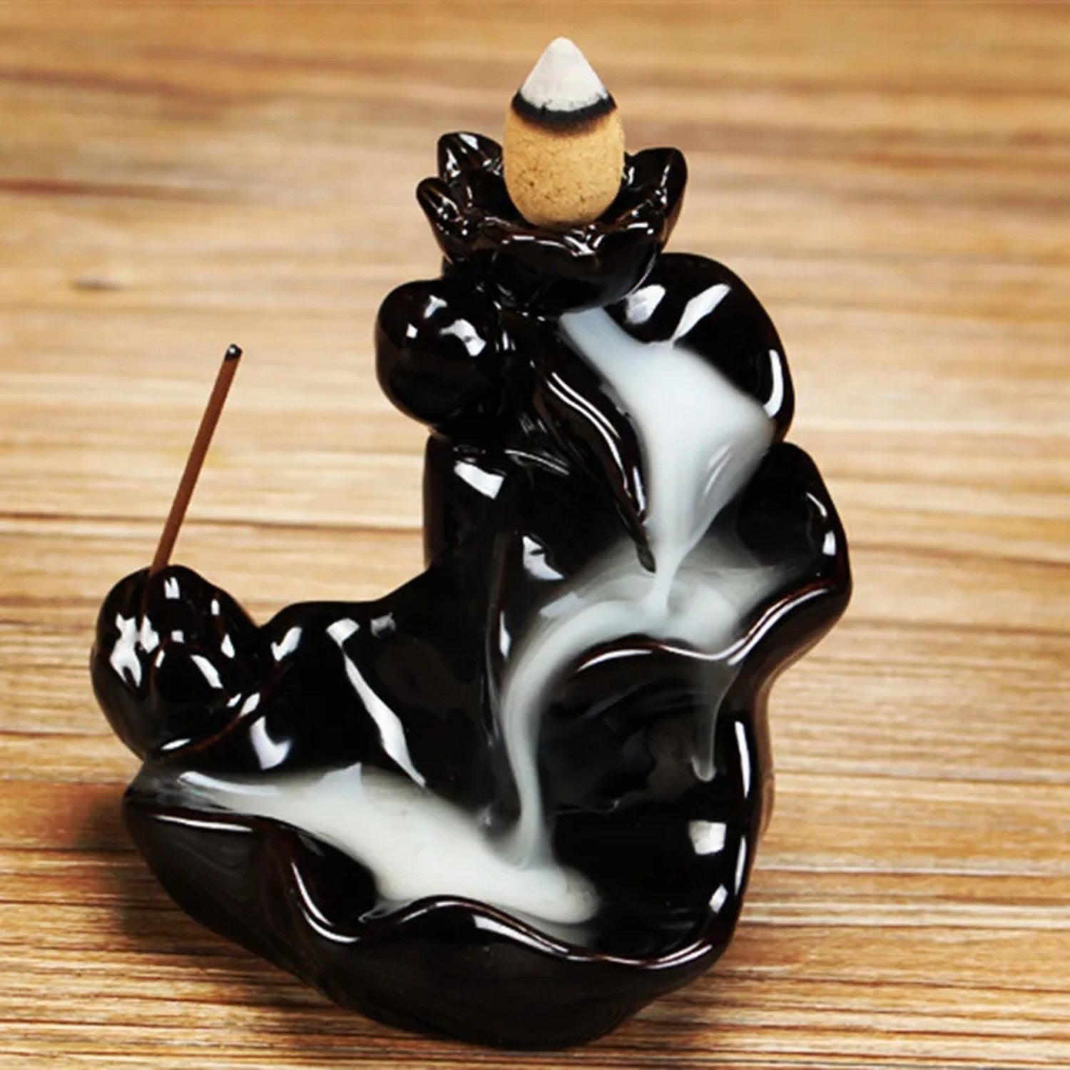 Brûleur d'encens à refoulement céramique vue 4