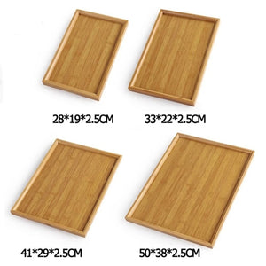 Dimensions plateau bambou : 28×19, 41×29, 50×38 cm