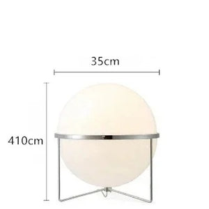 Schéma dimensions lampadaire plafond-sol 1 boule 410 cm