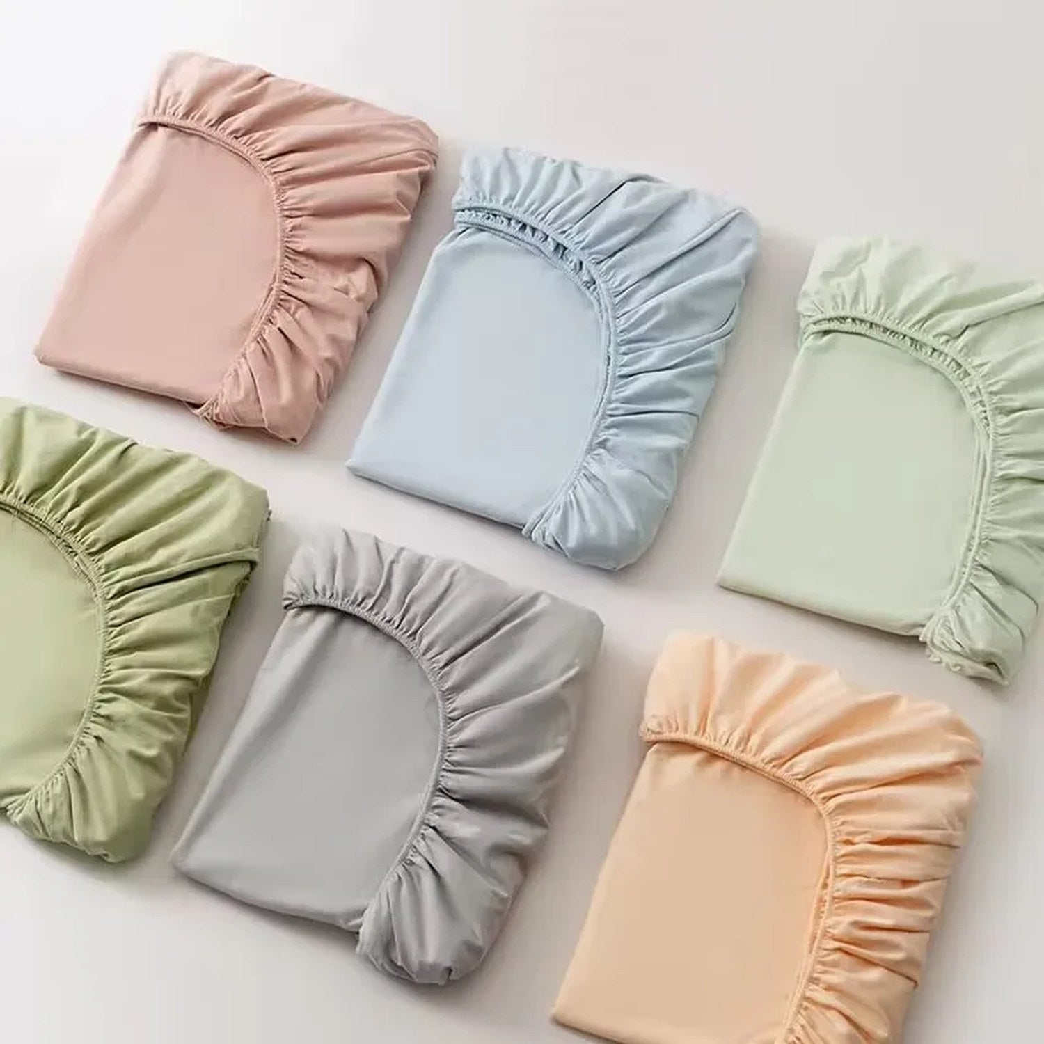 Palette de coloris disponibles pour le drap housse coton doux