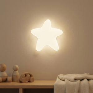 Applique murale étoile lumineuse pour chambre d'enfant