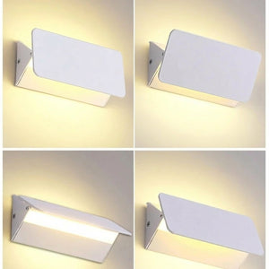 Cache orientable à 270 degrés de l'applique murale LED en 4 positions