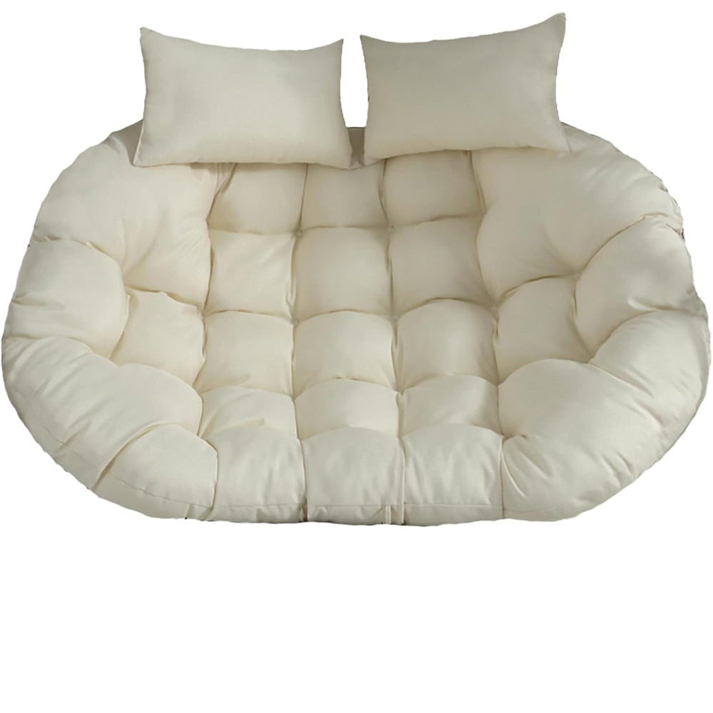 Coussin salon de jardin moelleux avec oreillers