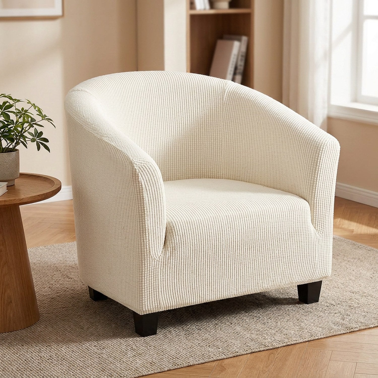 Housse de fauteuil cabriolet en maille polaire blanche