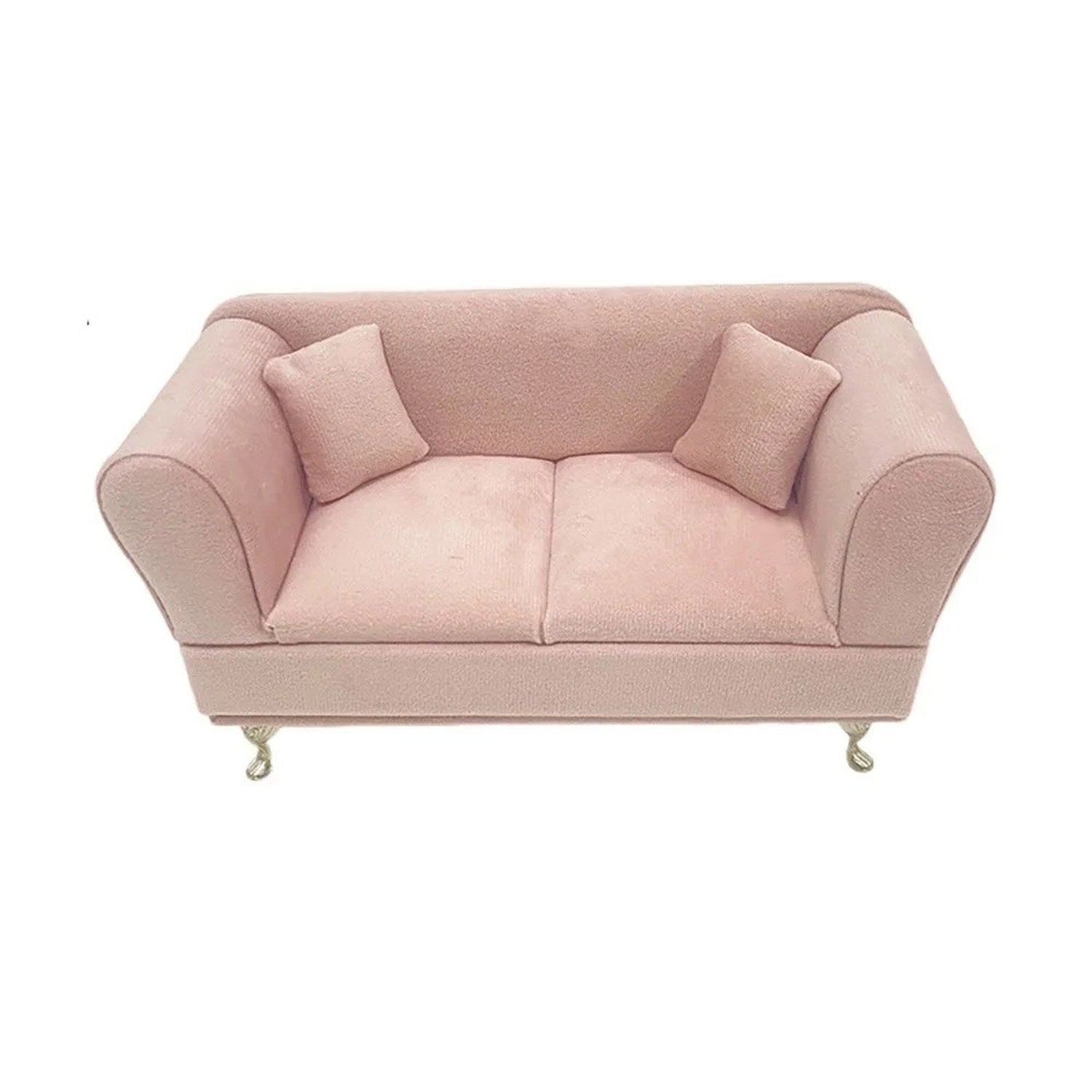 Boîte à bijoux Grand canapé velours rose