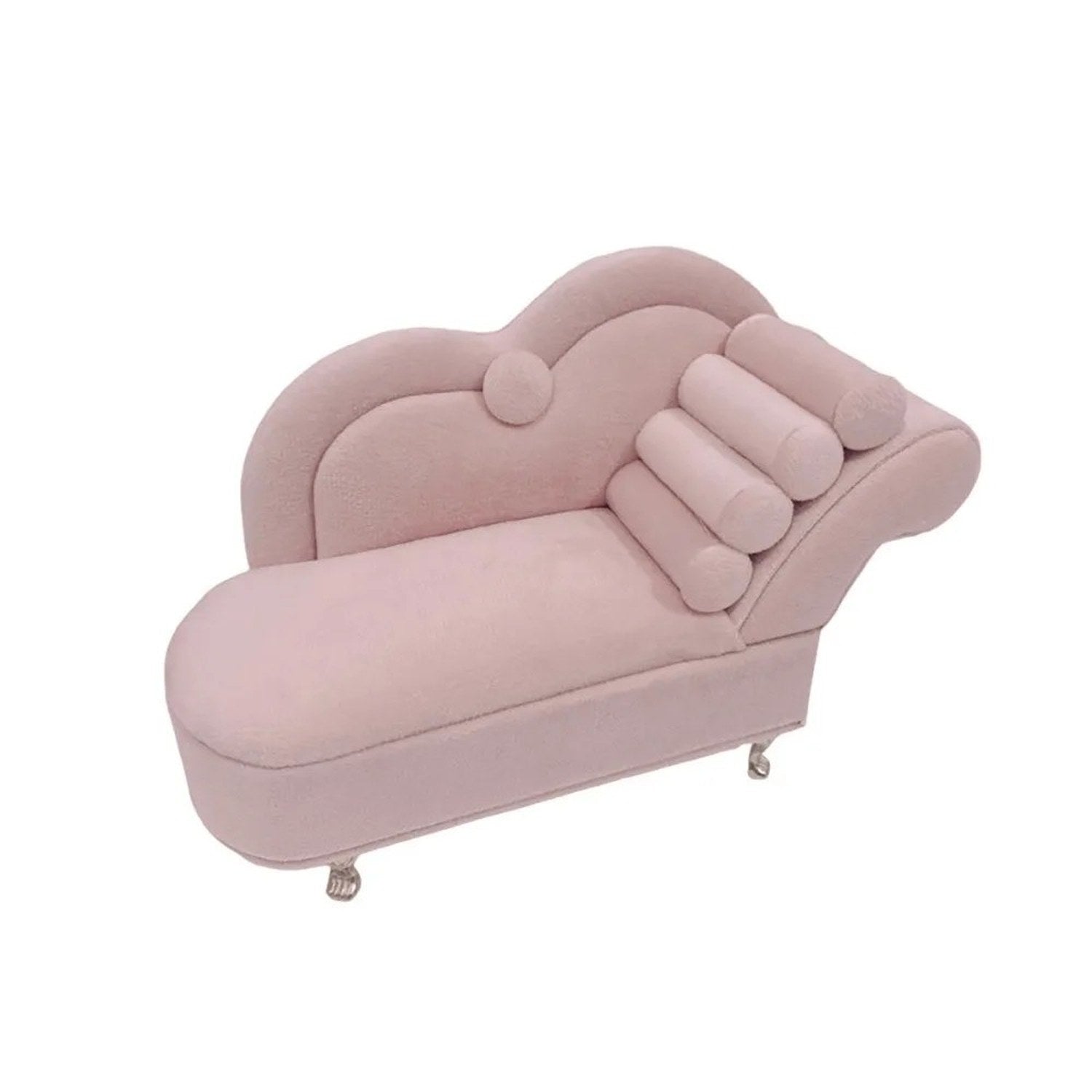 Boîte à bijoux Méridienne velours rose
