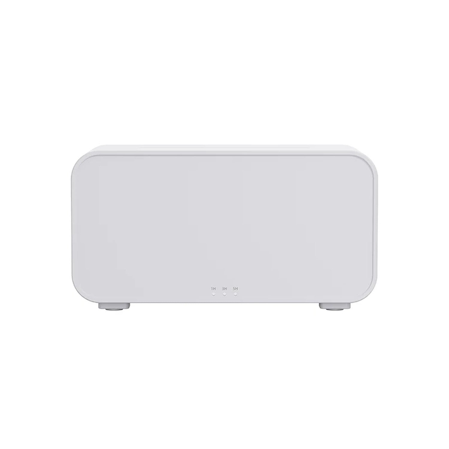 Diffuseur flamme LED 7 couleurs 120 ml coloris Blanc fond blanc