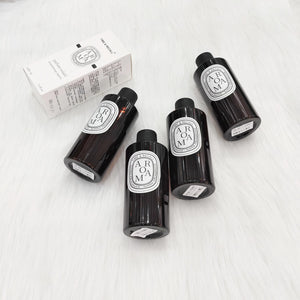 Flacon ambré huile recharge 200 ml pour diffuseur à bâtonnets