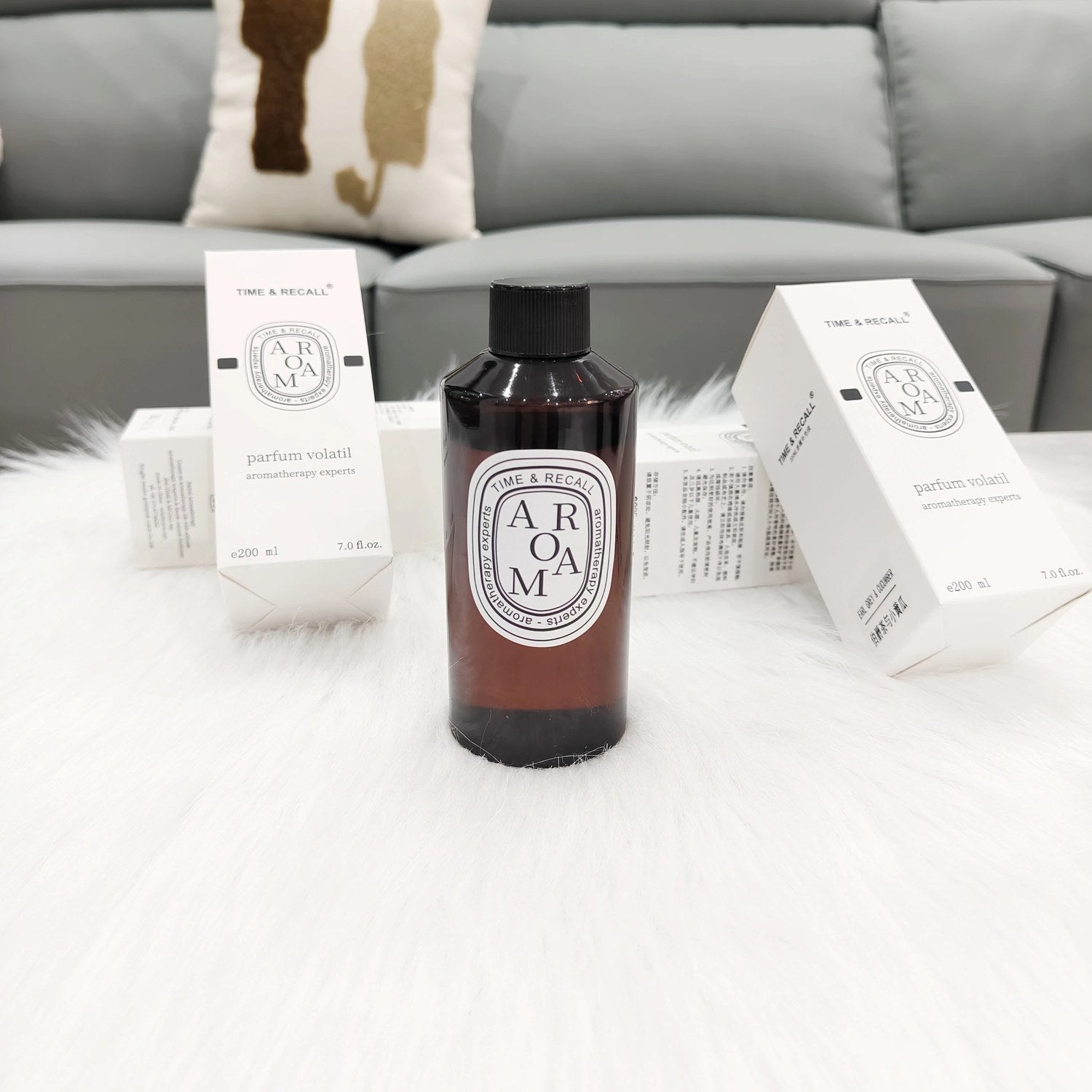 Vue d'ensemble recharge 200 ml pour diffuseur à bâtonnets parfum d'intérieur