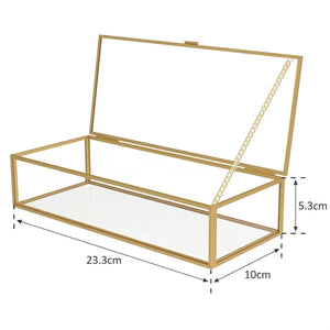 Dimensions boîte à bijoux 23,3 × 10 × 5,3 cm