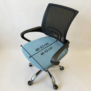 Dimensions de la housse de chaise de bureau adaptée aux assises de 48 à 53 cm