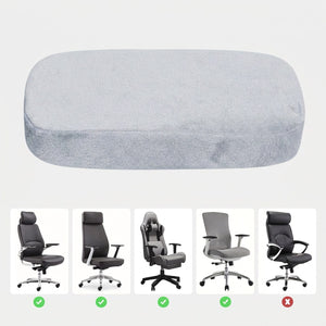 Housse d'accoudoir compatible avec la plupart des chaises de bureau
