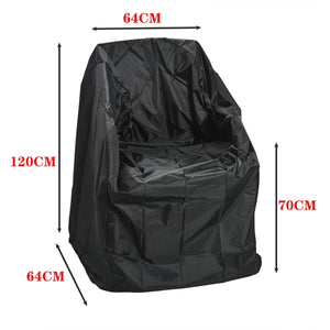 Dimensions de la housse de protection 64 x 64 x 120 cm hauteur d'assise 70 cm