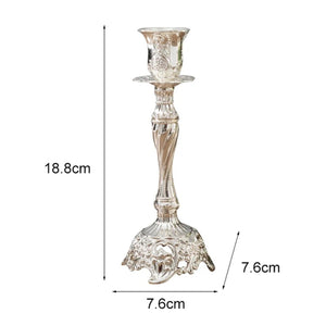 Dimensions du bougeoir élancé 18,8 cm de hauteur