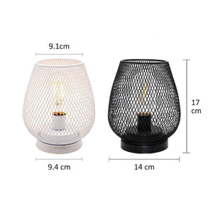 Dimensions de la lampe industrielle cage grillagée en centimètres