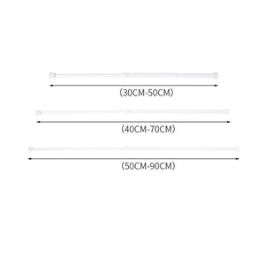 Dimensions de la tringle télescopique 30 à 90 cm selon modèle