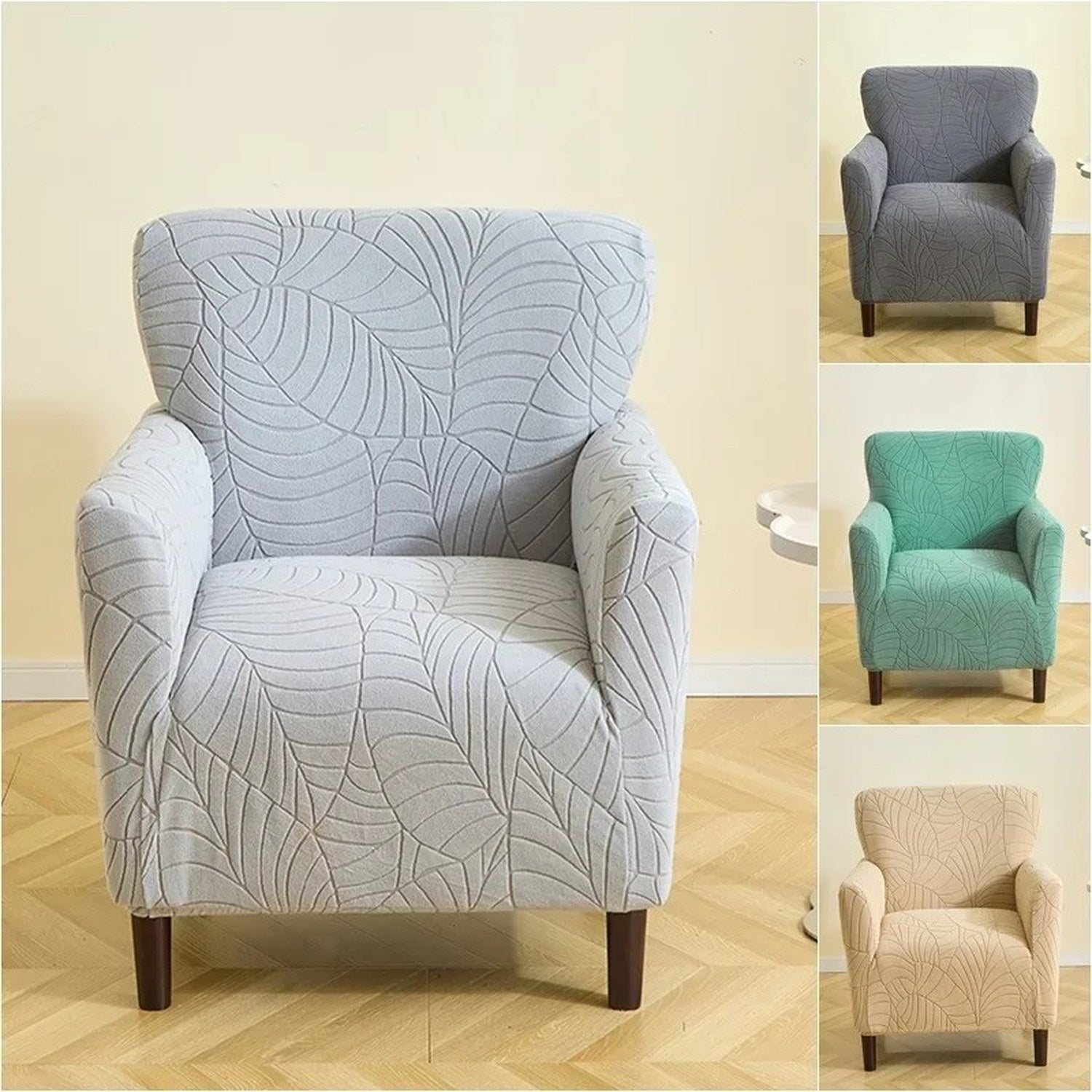 Housse de fauteuil club disponible en plusieurs coloris