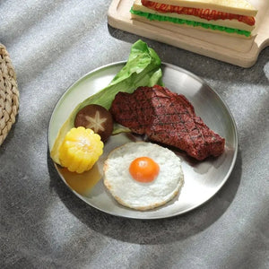 Plateau de service métal miroir – vue 4