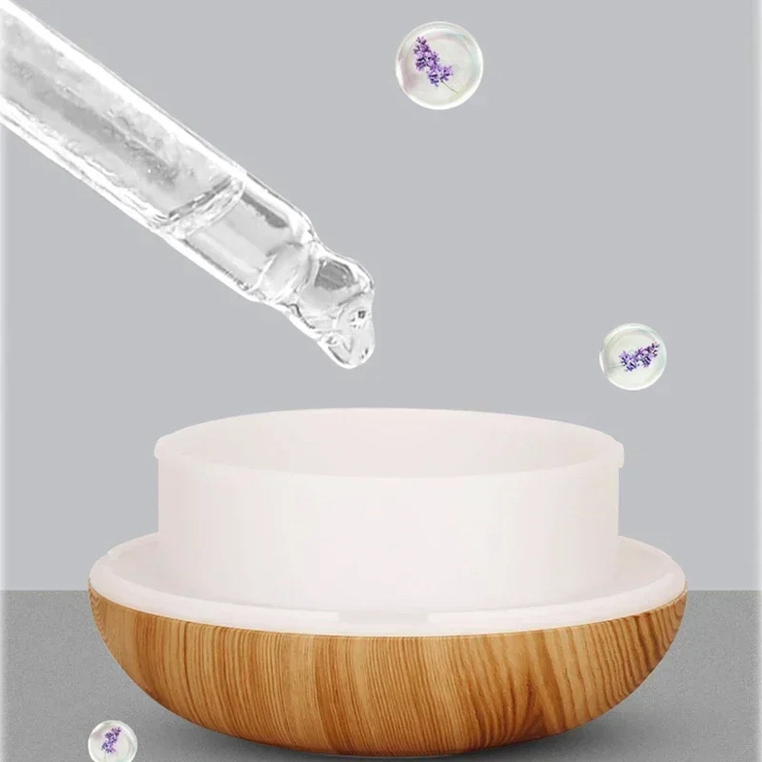 Ajout de quelques gouttes d huile essentielle dans le diffuseur 200ml