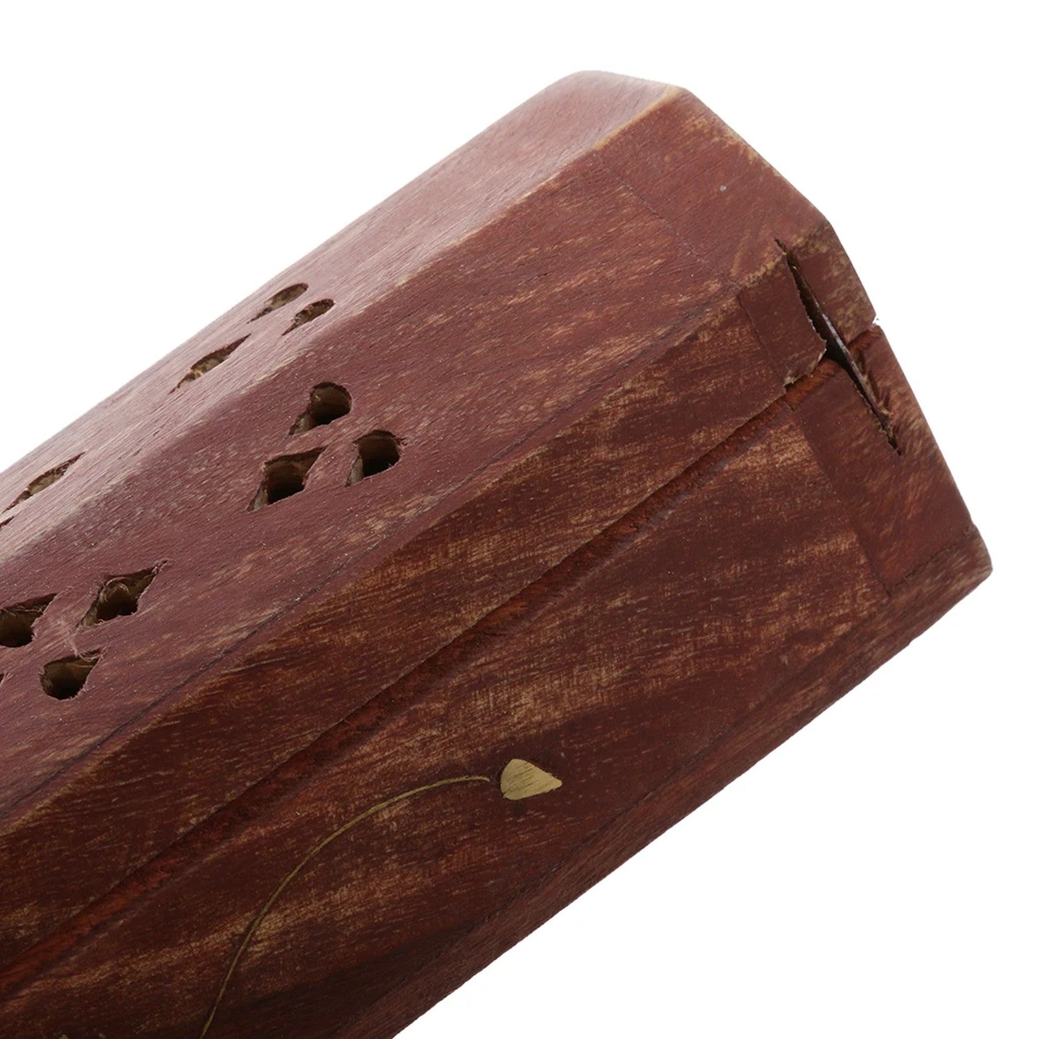 Porte-encens bois ensemble bâtonnets cônes encens