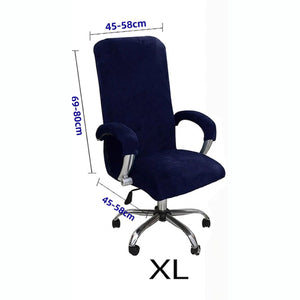 Schema des dimensions en centimetres de la housse de chaise taille XL