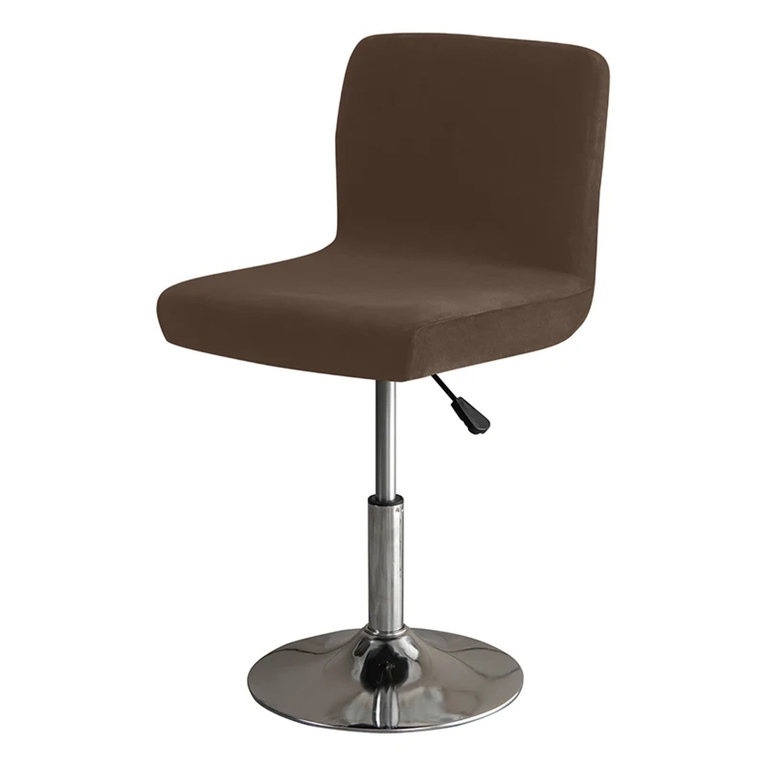 Housse de chaise de bar coloris marron