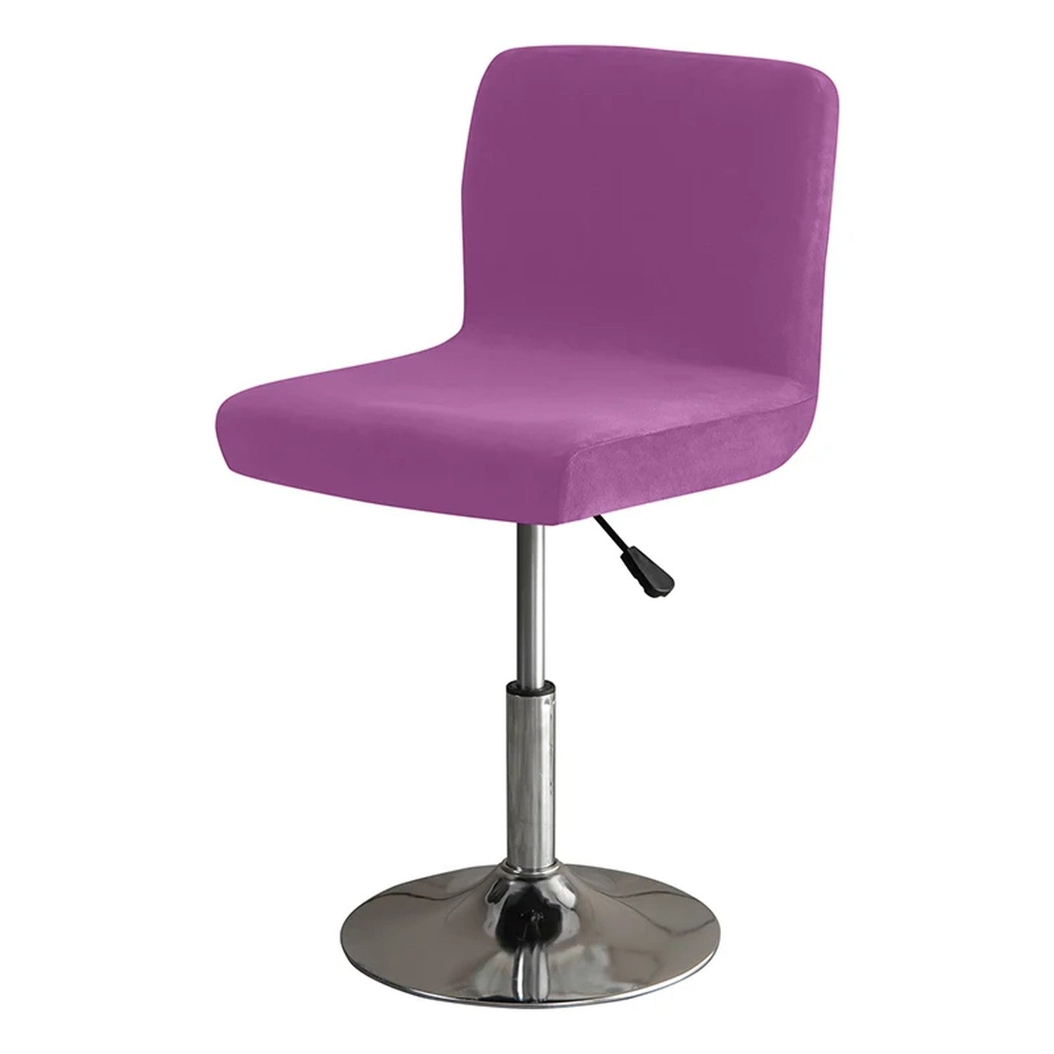 Housse de chaise de bar coloris violet