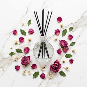 Diffuseur de roseau parfumé en verre 50ml - vue 6