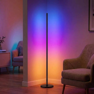 Lampadaire LED RGB ambiance salon