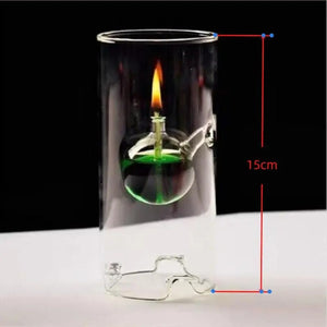Dimensions de la lampe à huile ouragan 15 cm de hauteur