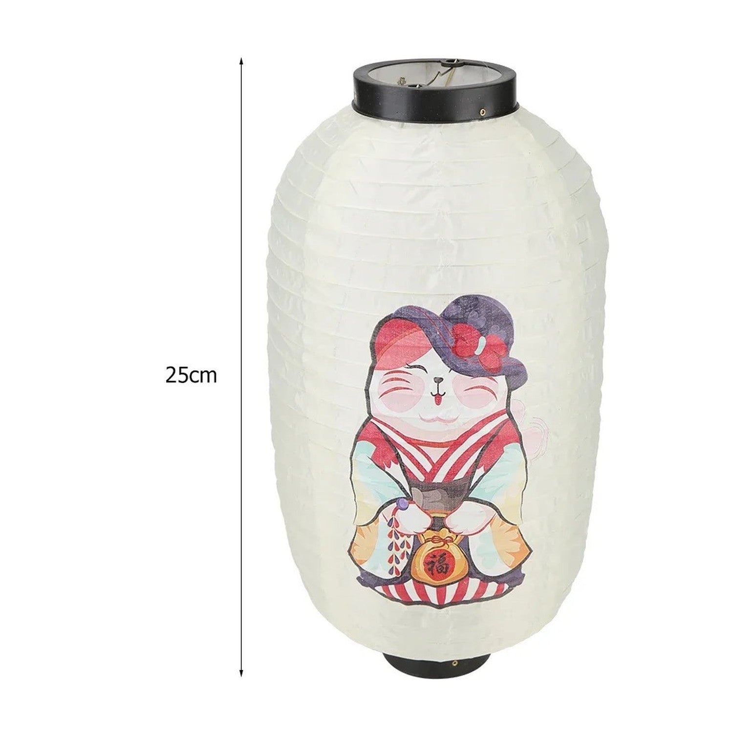 Dimensions lanterne japonaise : hauteur 25 cm