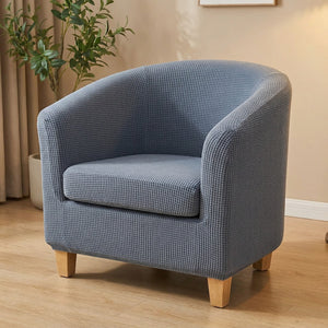 Gros plan sur le tissu texture d une housse de fauteuil cabriolet grise