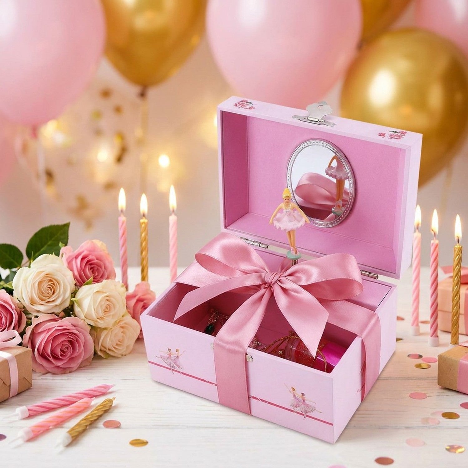 Coffret bijoux ballet cadeau anniversaire fille