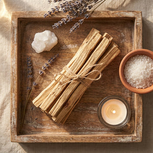 Bâtons encens Palo Santo naturel ambiance zen