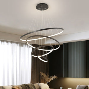 Lustre anneau LED - angle 2