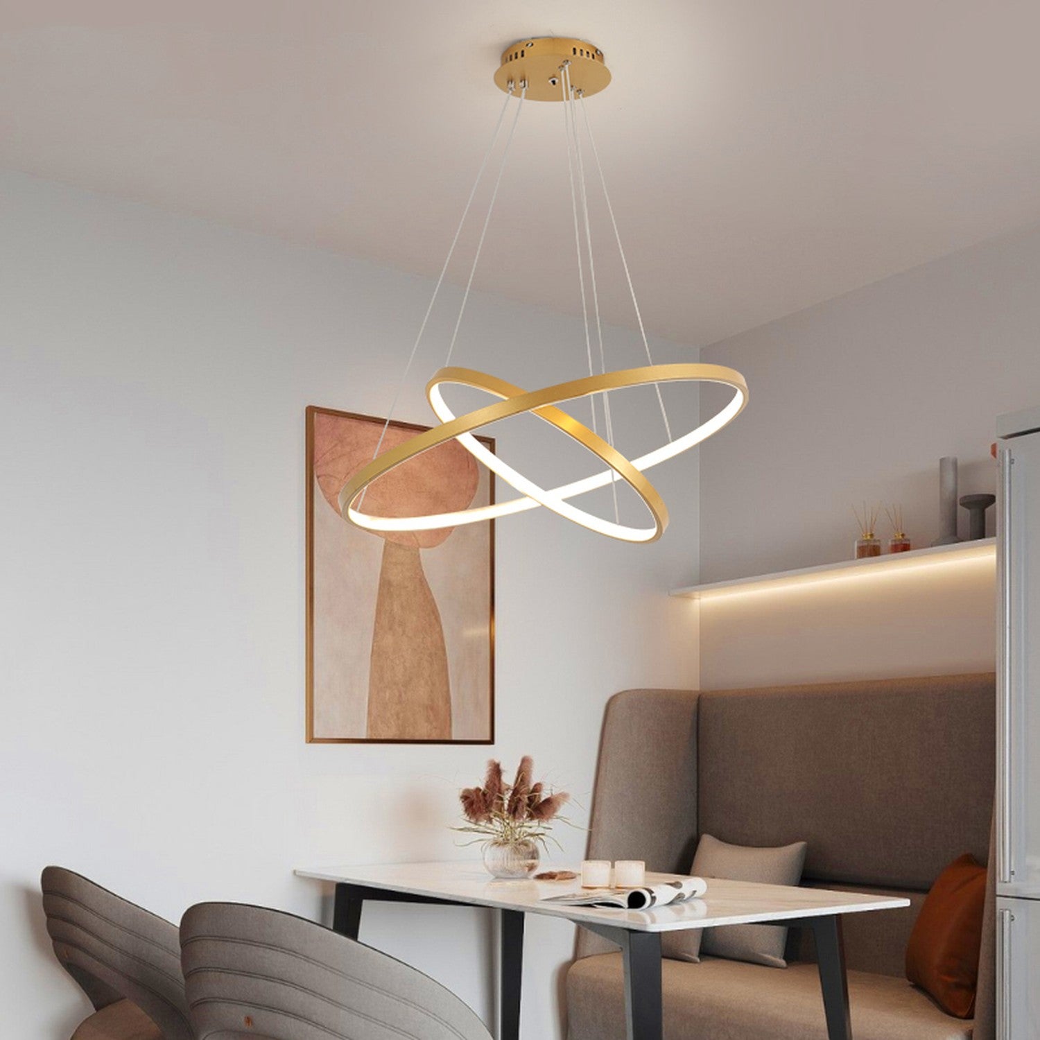 Lustre anneau LED - configuration