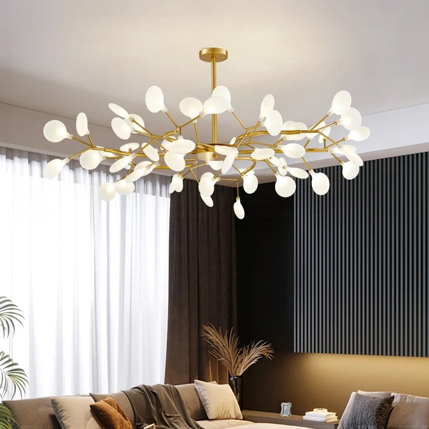 Lustre constellation nordique, vue d'ensemble