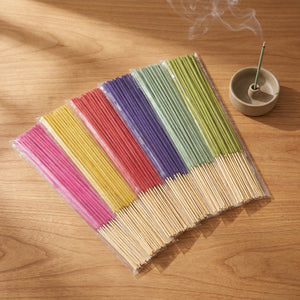 Bâtons d'encens aromatiques coffret parfums yoga méditation maison