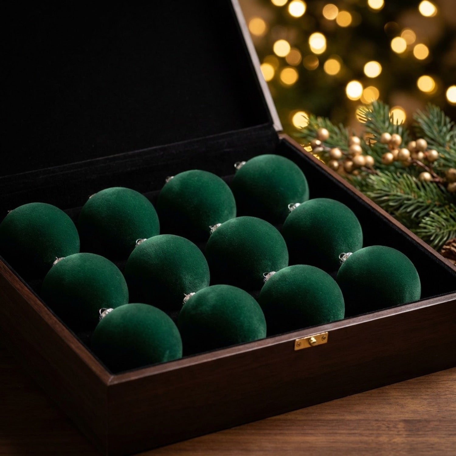 Boule de Noël Vert decoration sapin