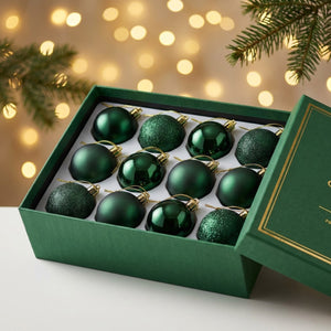 Boule de Noël Vert decoration sapin
