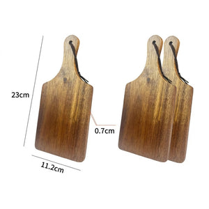 Dimensions planches bois acacia 23cm longueur 11.2cm largeur 0.7cm épaisseur
