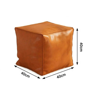 Dimensions du pouf cube 40 cm de côté