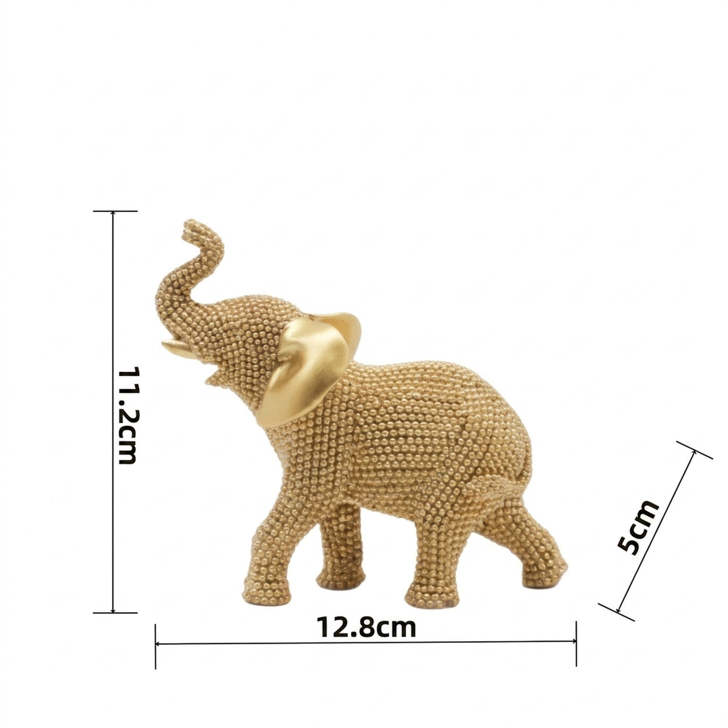 Dimensions de la statue éléphant en centimètres