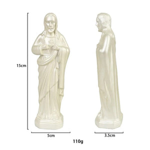 Dimensions statue Sacré-Cœur taille S 15cm hauteur 5cm largeur