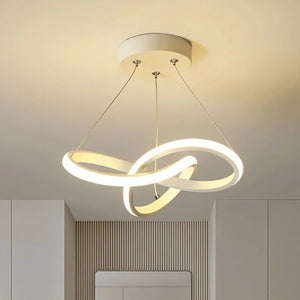 Suspension LED nordique 30cm en métal - vue 0