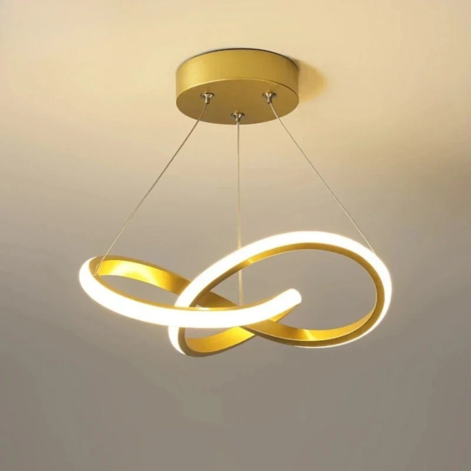 Suspension LED nordique 30cm en métal - vue 3